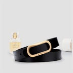 CINTO FEMININO FEITO EM COURO LEGÍTIMO MODELO  SANTELLE – LINHA WILLIAMPOLO