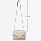 BOLSA FEMININA TYRANSVERSAL FOXER FEITA EM COURO REFINADO MODELO ARVELLE