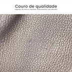 BOLSA FEMININA EM COURO LEGÍTIMO FOXER MODELO VELLUTO BEIGE