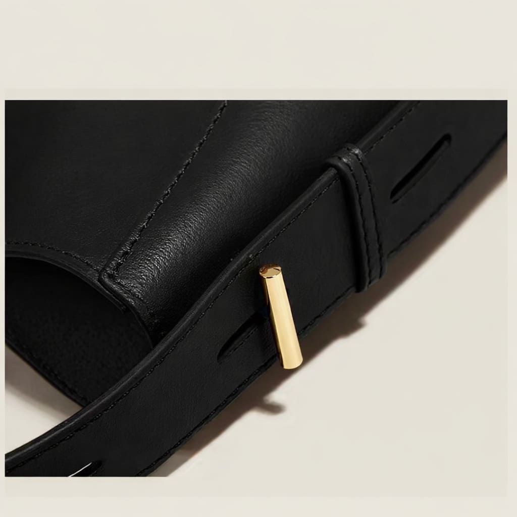 BOLSA FEMININA EM COURO  FOXER MODELO VALENCIA BLACK