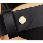 CINTO FEMININO  FEITO EM COURO  LEGÍTIMO MODELO CÉLINEA BLACK – LINHA WILLIAMPOLO