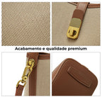 BOLSA FEMININA FOXER FEITA EM COURO MODELO SAINT HONORÉ