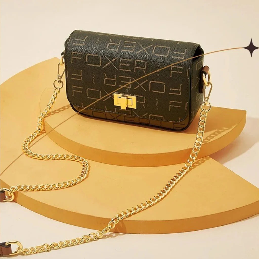 BOLSA FEMININA FOXER FEITA EM COURO REFINADO MODELO MARVEILLE