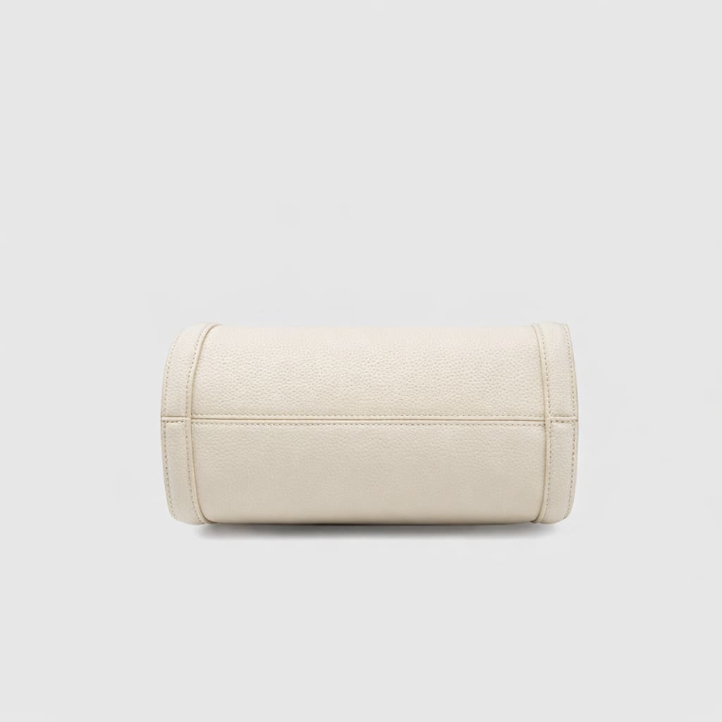 Bolsa feminina De Couro Modelo Foxer Lorane White