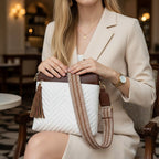 BOLSA FEMININA TRANSVERSAL  FOXER MODELO ALTHÉA  WHAIT