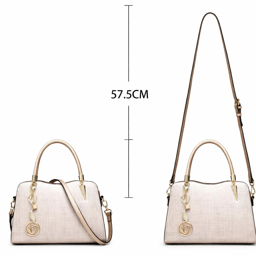 BOLSA FEMININA FOXER FEITA EM COURO GENUÍNO  MODELO  BELLA ROSÊ