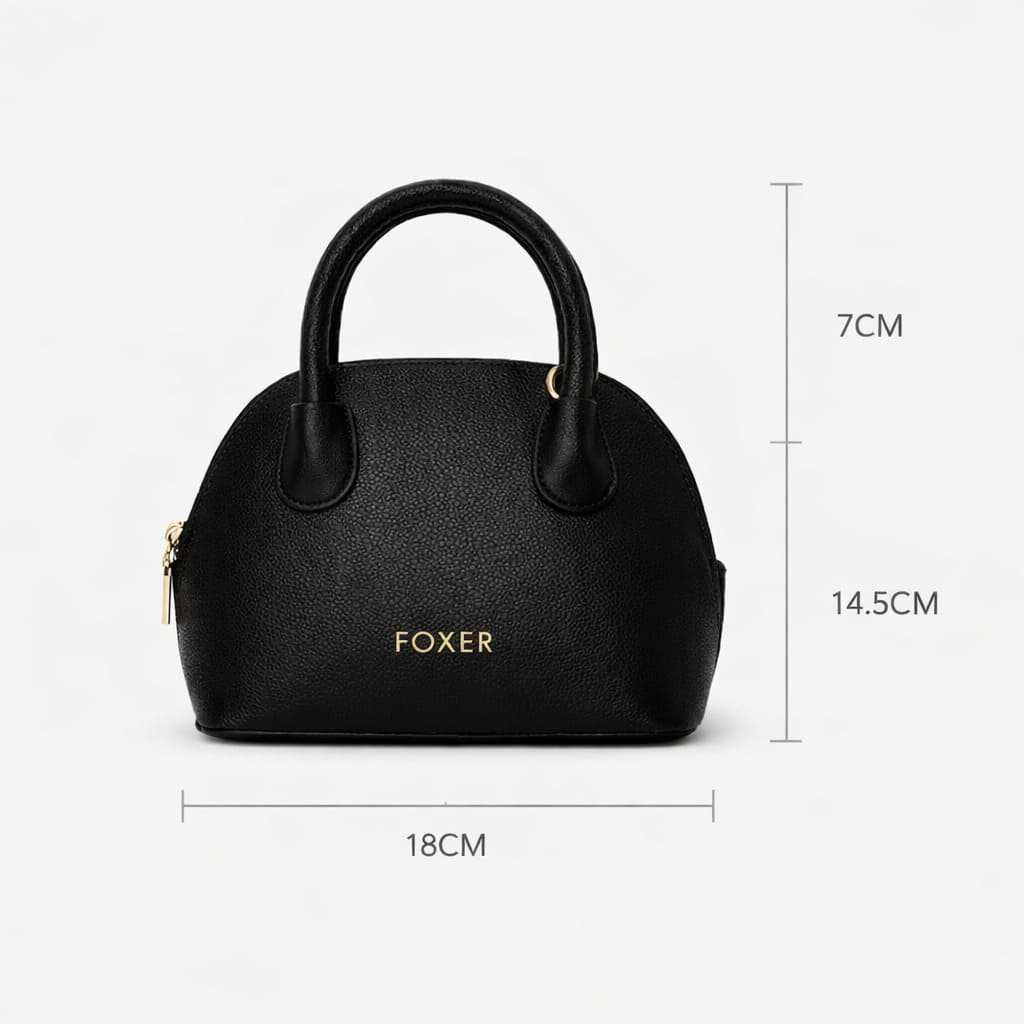 BOLSA  FEMININA DE OMBRO FOXER MODELO MARCELLINE TREILLIS