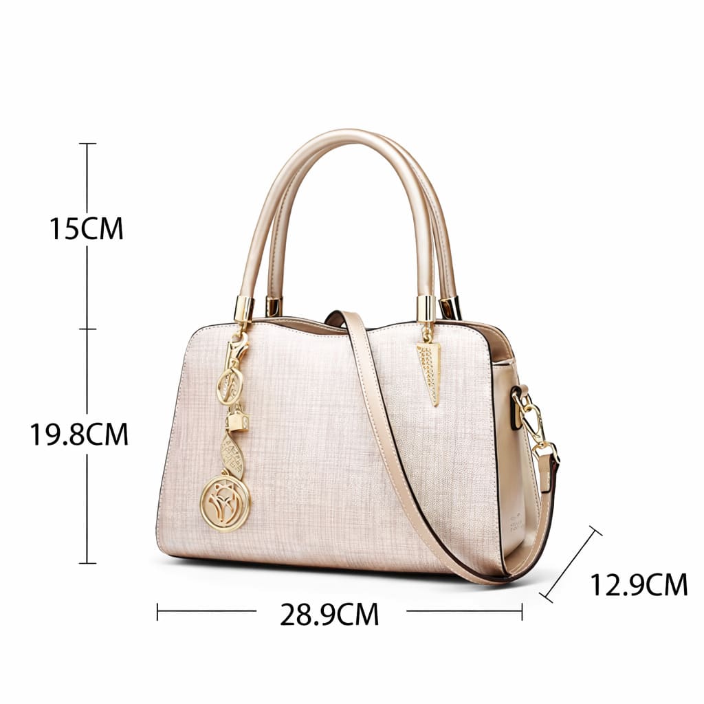 BOLSA FEMININA FOXER FEITA EM COURO GENUÍNO  MODELO  BELLA ROSÊ