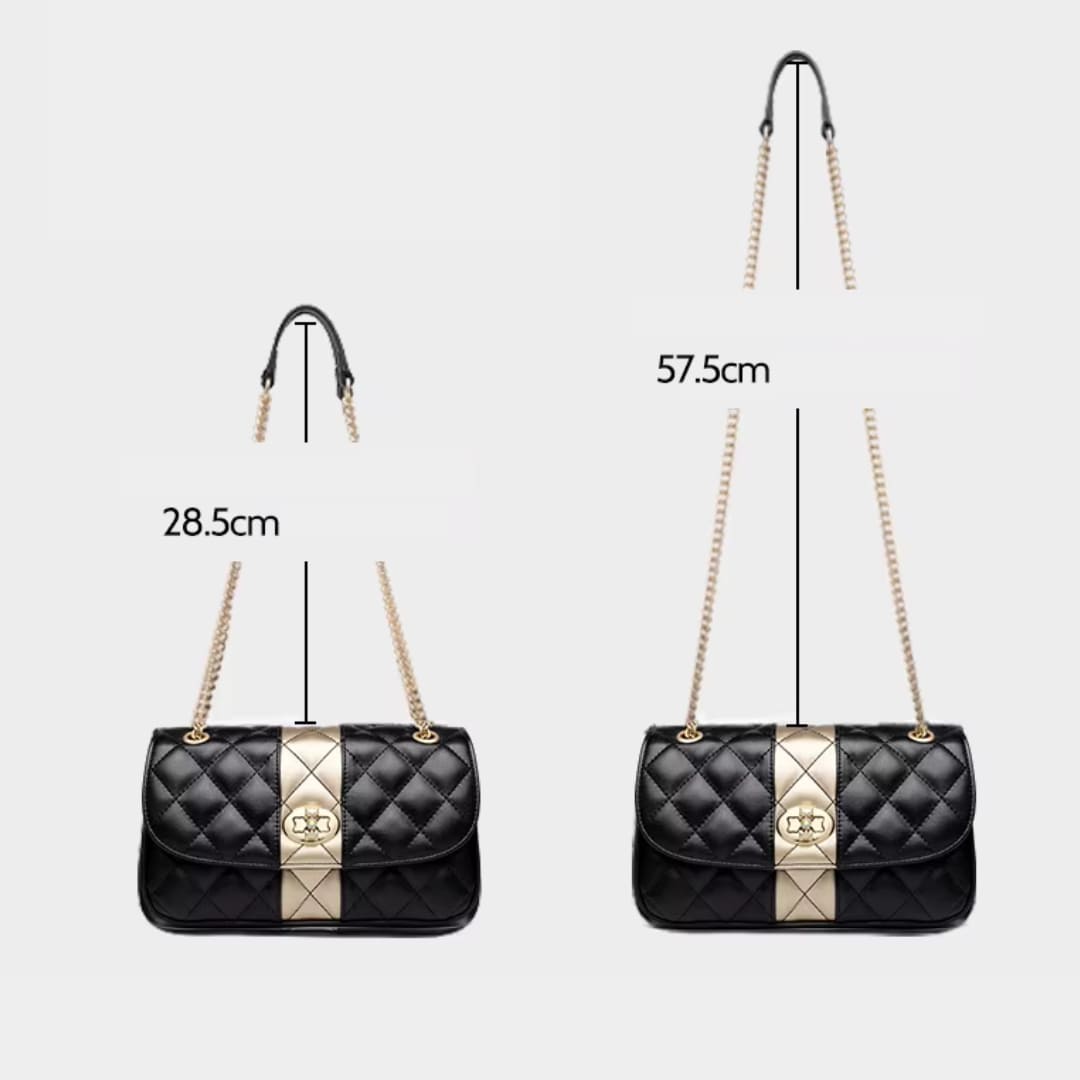 BOLSA FEMININA FOXER FEITA EM COURO GENUÍNO – MODELO BELLA TRELLUXE