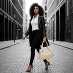 BOLSA FEMININA FOXER FEITA EM COURO GENUÍNO MODELO FOXER MONTAIGNE