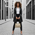 BOLSA FEMININA TRANSVERSAL  FOXER  FEITA EM COURO REFINADO MODELO VARENNA