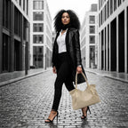 BOLSA FEMININA FOXER FEITA EM COURO GENUÍNO MODELO SAINT-GERMAIN