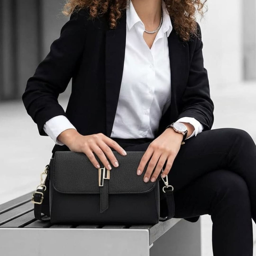 BOLSA FEMININA FOXER  EM COURO BOLSA DE OMBRO MODELO VERONA CROSS