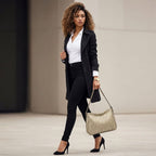 BOLSA FEMININA TRANSVERSAL  FOXER  FEITA EM COURO REFINADO MODELO VARENNA