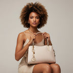 BOLSA FEMININA FOXER FEITA EM COURO GENUÍNO  MODELO  BELLA ROSÊ