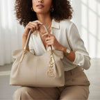 BOLSA FEMININA FOXER FEITA EM COURO GENUÍNO MODELO SAINT-GERMAIN