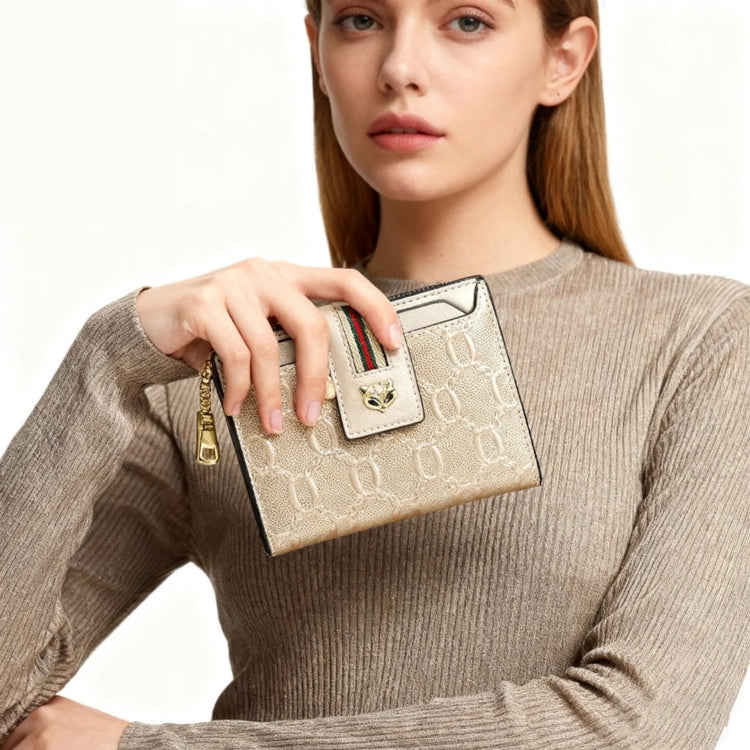 CARTEIRA FEMININA FOXER FEITA EM COURO MODELO VALENTINA