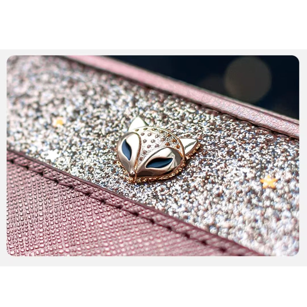 CARTEIRA FEMININA  FOXER FEITA EM COURO GENUÍNO MODELO  VELISSE ROSÉ