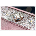 CARTEIRA FEMININA  FOXER FEITA EM COURO GENUÍNO MODELO  VELISSE ROSÉ