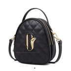 BOLSA FEMININA FOXER FEITA EM COURO REFINADO  MODELO JOLIE BLACK